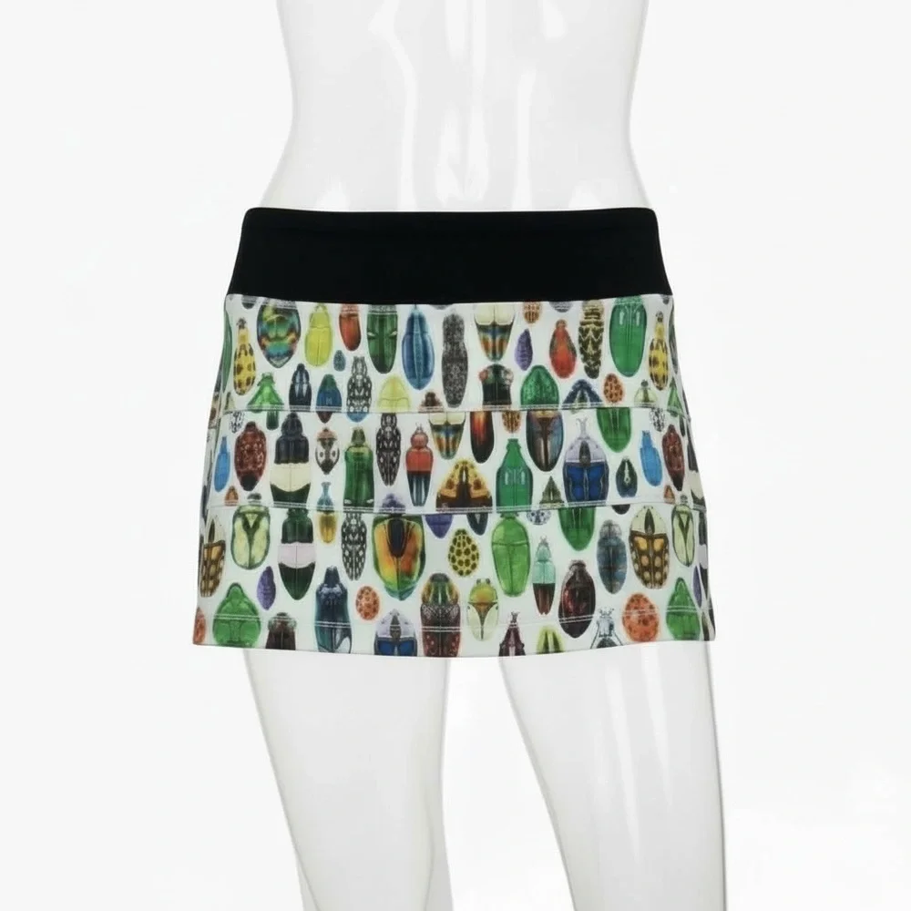 RARE Lululemon Skirt *Seawheeze 2015 Bugs Skort sz.4 - Picture 5 of 11